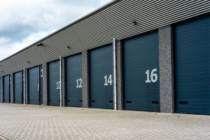 numbered storage units