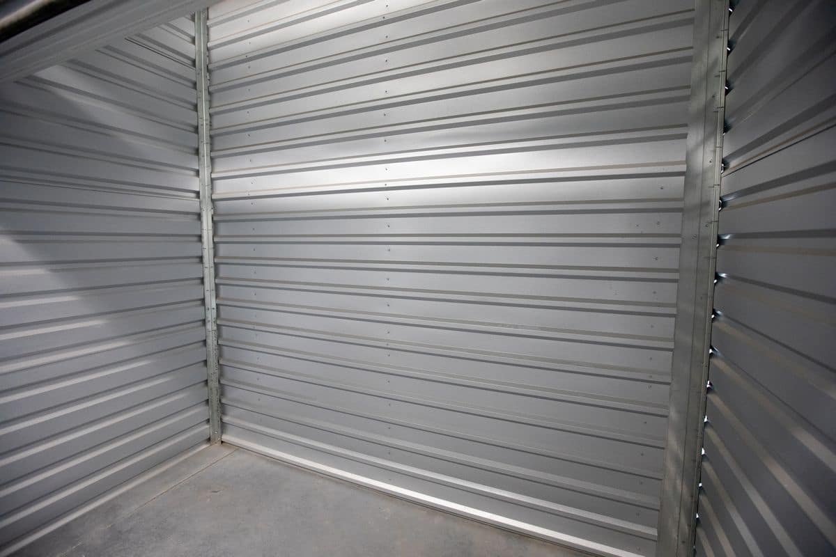 metal storage unit