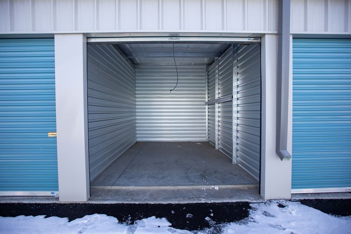 aluminum storage unit